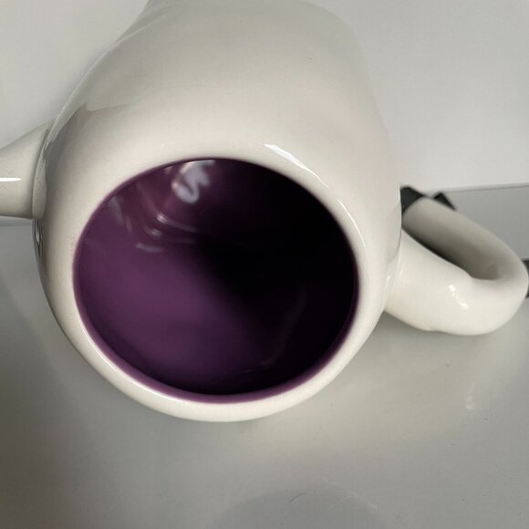 Rae Dunn Halloween Mug Set Ghost Happy Haunting Pumpkin Beware With Topper BNWB - Picture 14 of 16